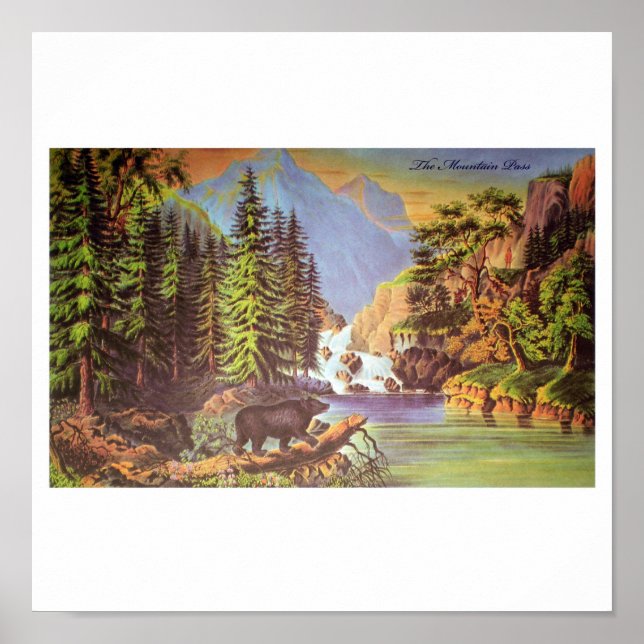 Mountain Pass Poster (Front)