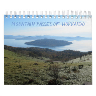 Mountain Passes of Hokkaido Calendar