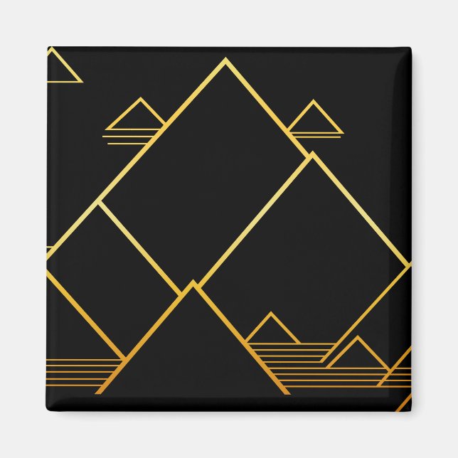 Mountain Peak Minimalism Magnet (Front)