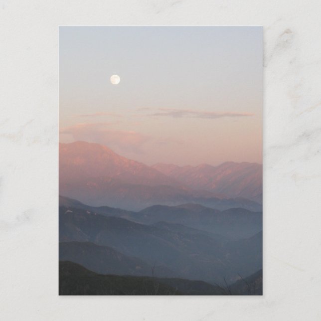 Mountain Photography Postcard (Front)