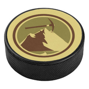 Mountain Pick Hockey Puck