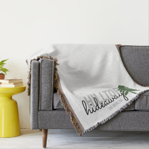 Mountain Pine Cabin Vacation Rental -  Throw Blanket