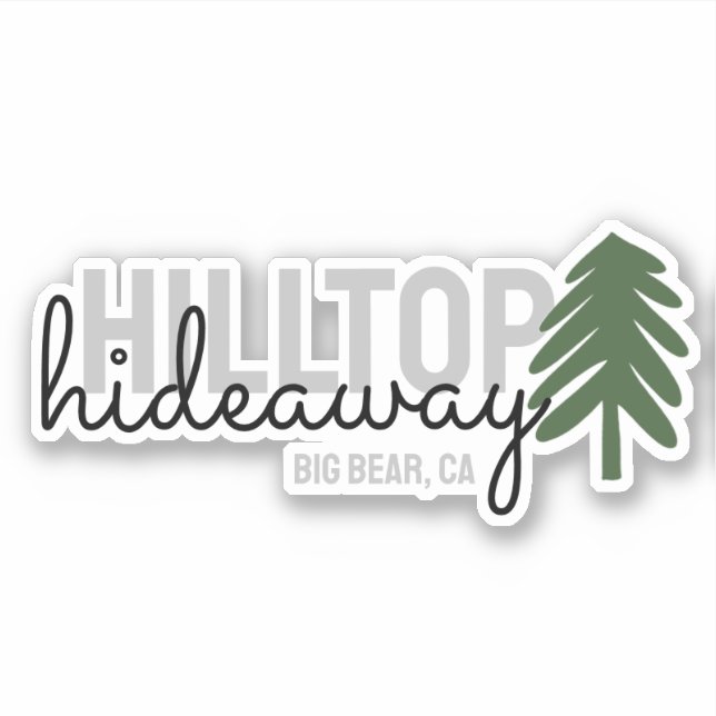 Mountain Pine Cabin Vacation Rental - Vinyl (Front)