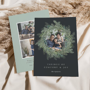 Mountain Pine   Holiday Photo Card