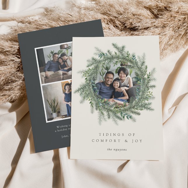 Mountain Pine | Holiday Photo Card (Creator Uploaded)