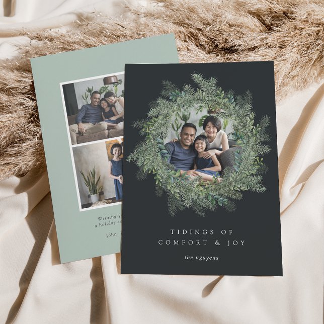 Mountain Pine | Holiday Photo Card (Creator Uploaded)