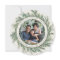Mountain Pine | Round Holiday Photo Card
