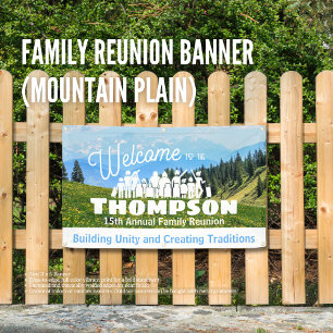 Mountain Plain Family Reunion Banner