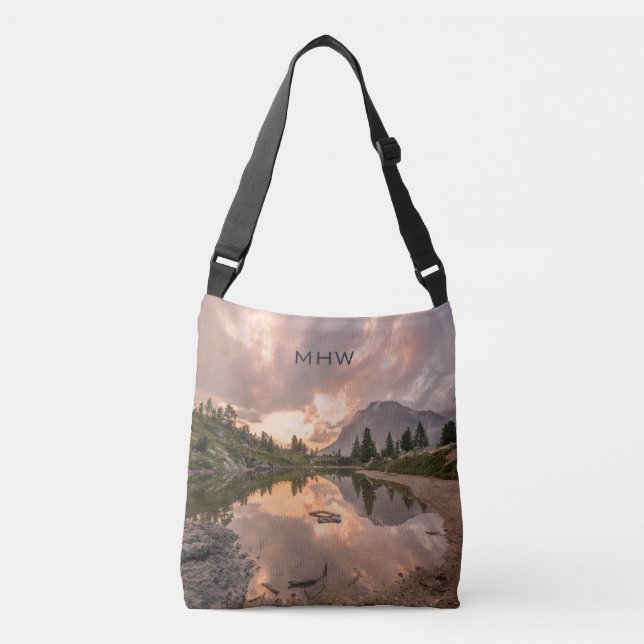 Mountain Pond custom monogram bags (Front)