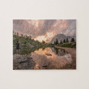 Mountain Pond photo puzzle