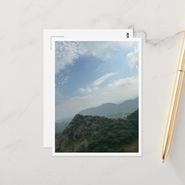Mountain  postcard (Front/Back In Situ)