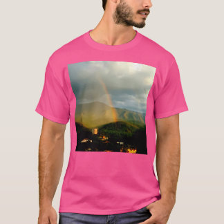 Mountain Rainbow  Long T-Shirt