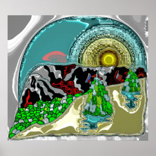 Mountain Range 14 Poster