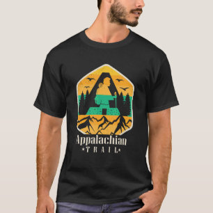 Mountain range Hiking trail Appalachian Mountains  T-Shirt