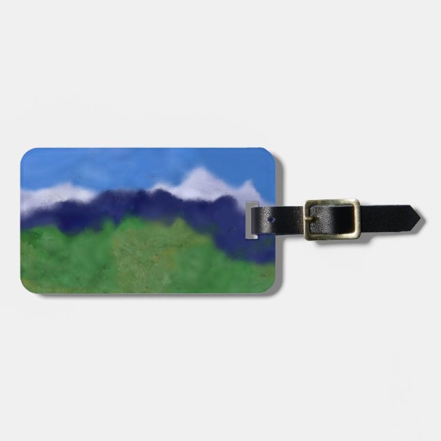 Mountain Range,  Luggage Tag (Front Horizontal)