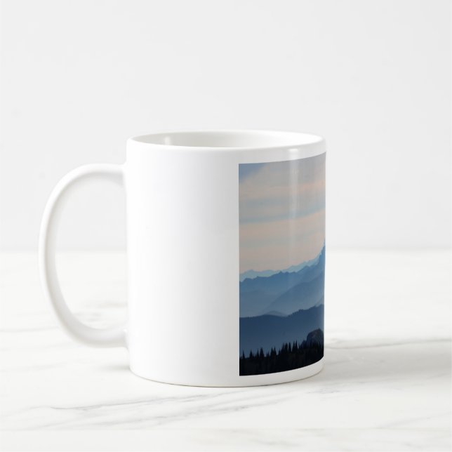Mountain Range photo mug (Left)