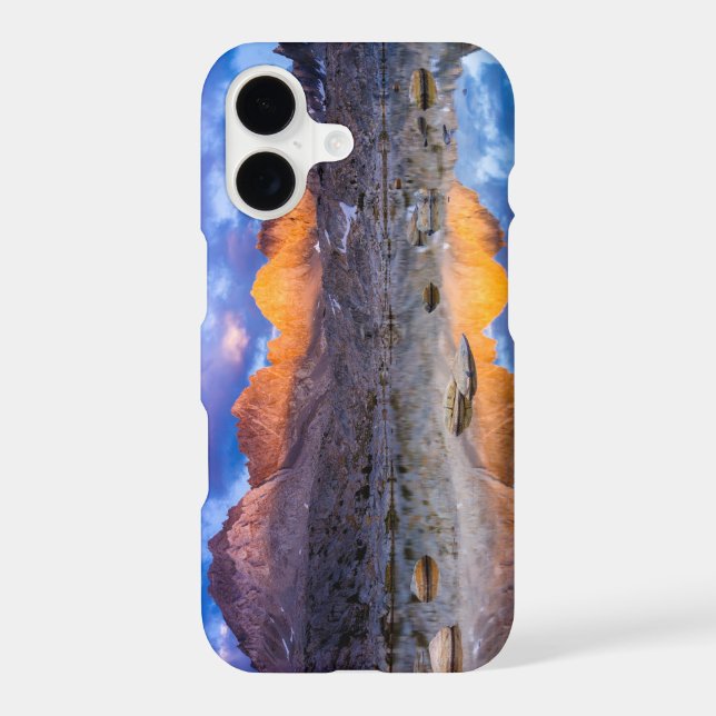 Mountain reflection, California (Back)