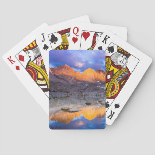 Mountain reflection, California Playing Cards