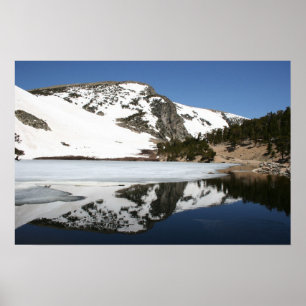 Mountain Reflection Poster