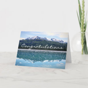 Mountain Reflections Congratulations Card