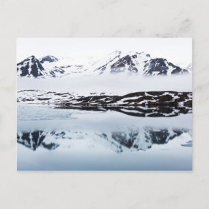 Mountain reflections, Norway Postcard