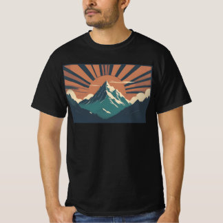 Mountain retro vintage T-Shirt