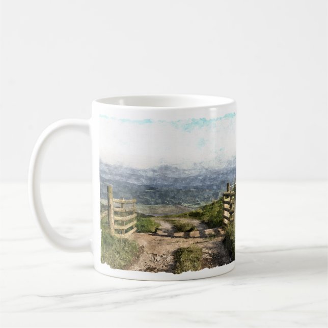 MOUNTAIN ROAD COFFEE MUG (Left)