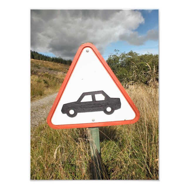 MOUNTAIN ROAD PHOTO PRINT (Front)