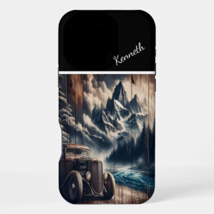 Mountain Road Trip iPhone 16 Pro Max Case