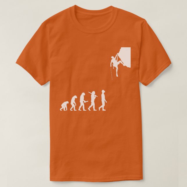Mountain Rock Climber Boulder Outfit Mountains Cli T-Shirt (Design Front)
