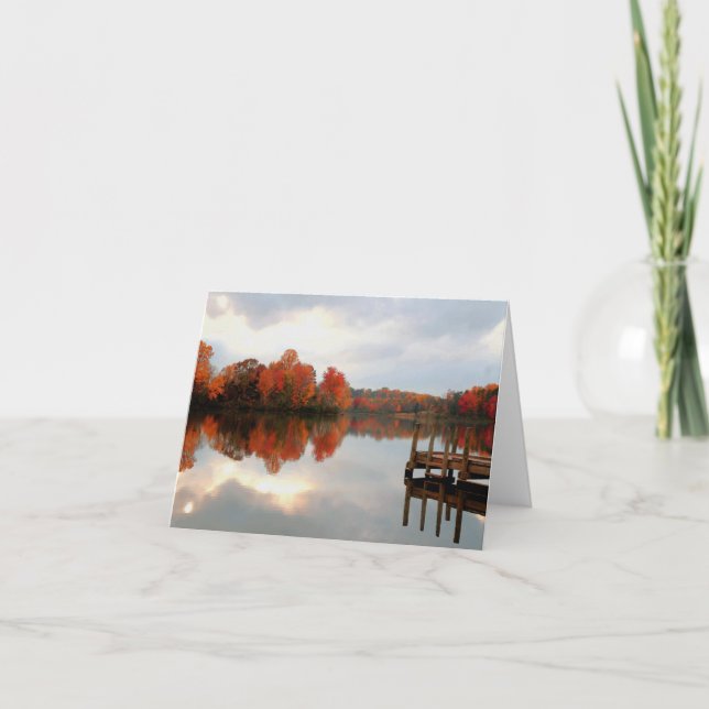 Mountain Run Lake Card (Front)