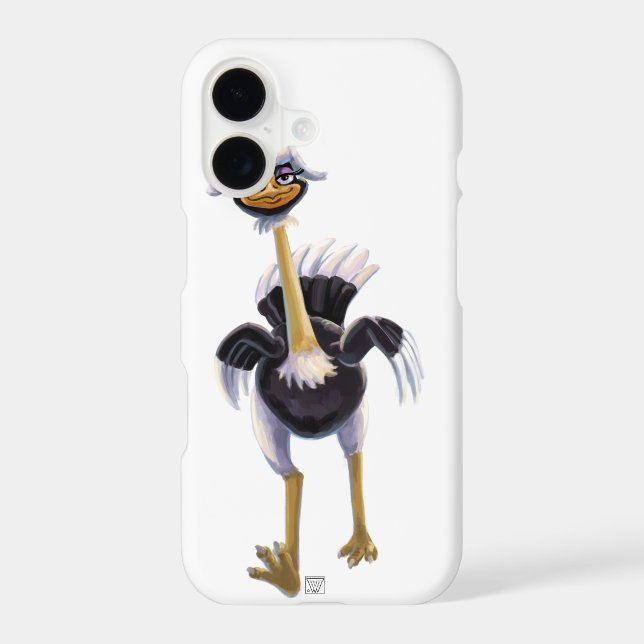Mountain Running Ostrich (Back)