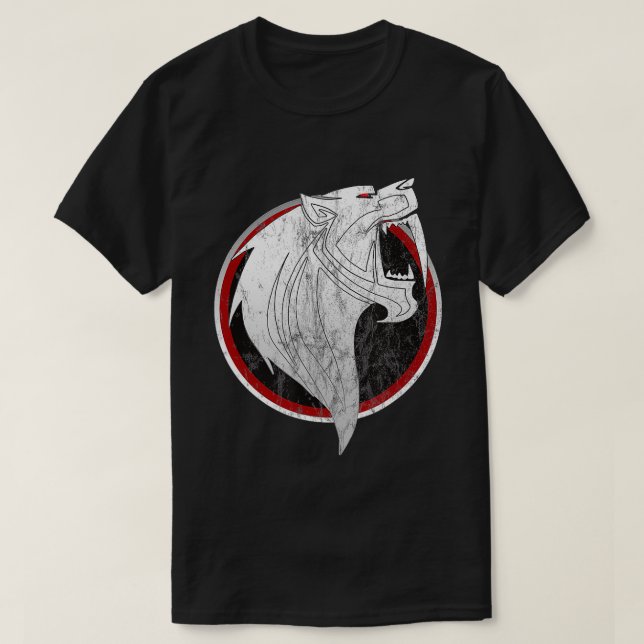 Mountain Sabertooth Tiger Vintage Distressed Tiger T-Shirt (Design Front)
