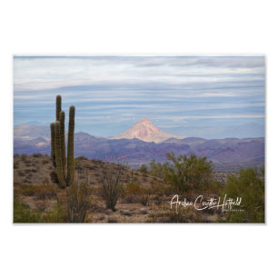 Mountain Saguaro Photo Print