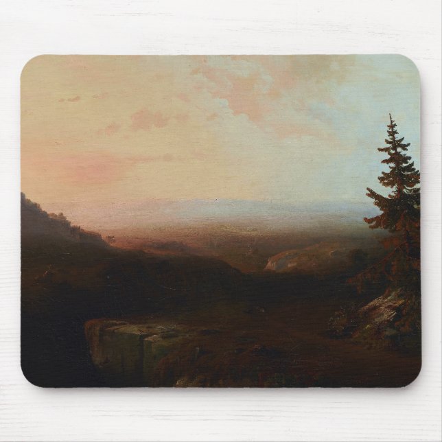 Mountain Scene by Moran Mouse Pad (Front)