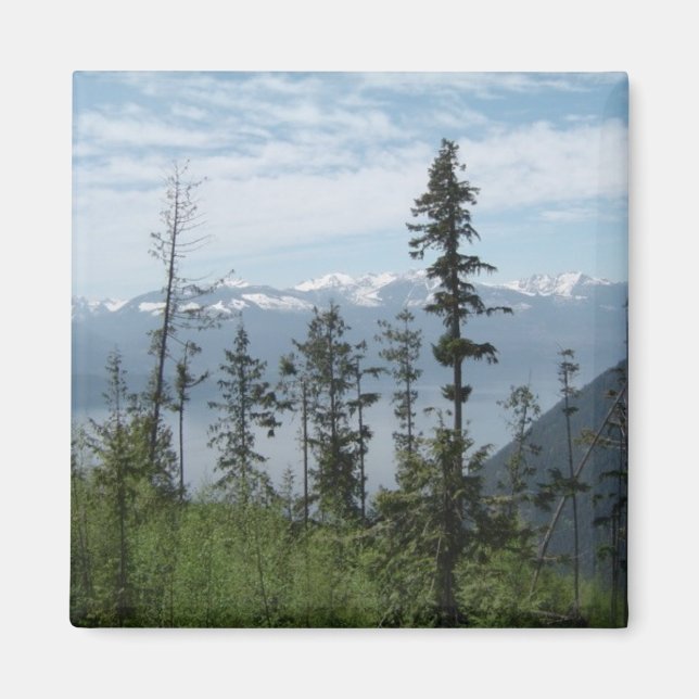 Mountain Scene Magnet (Front)