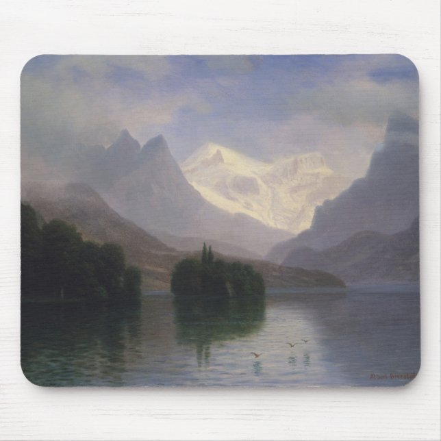 Mountain Scene Mouse Pad (Front)