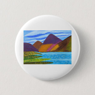 Mountain Scenery .JPG 6 Cm Round Badge