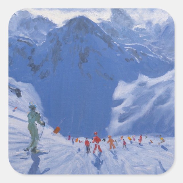 Mountain Shadow 2009 Square Sticker (Front)