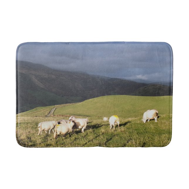 MOUNTAIN SHEEP BATH MAT (Front)