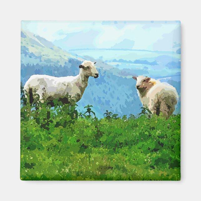 MOUNTAIN SHEEP MAGNET (Front)