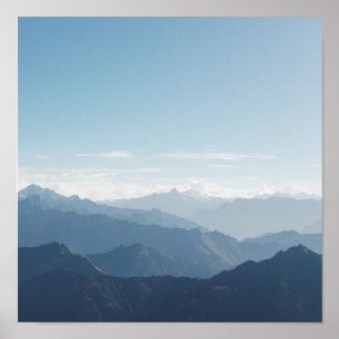 Mountain Silence Panorama Poster