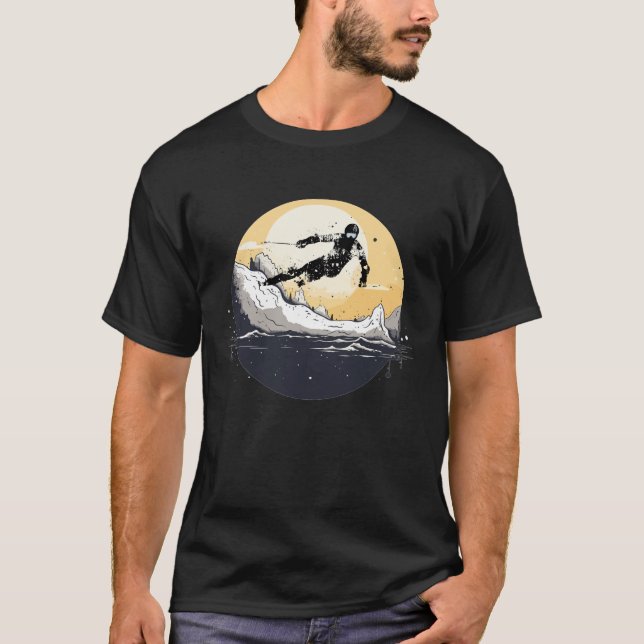 Mountain Ski Adventure T-Shirt (Front)