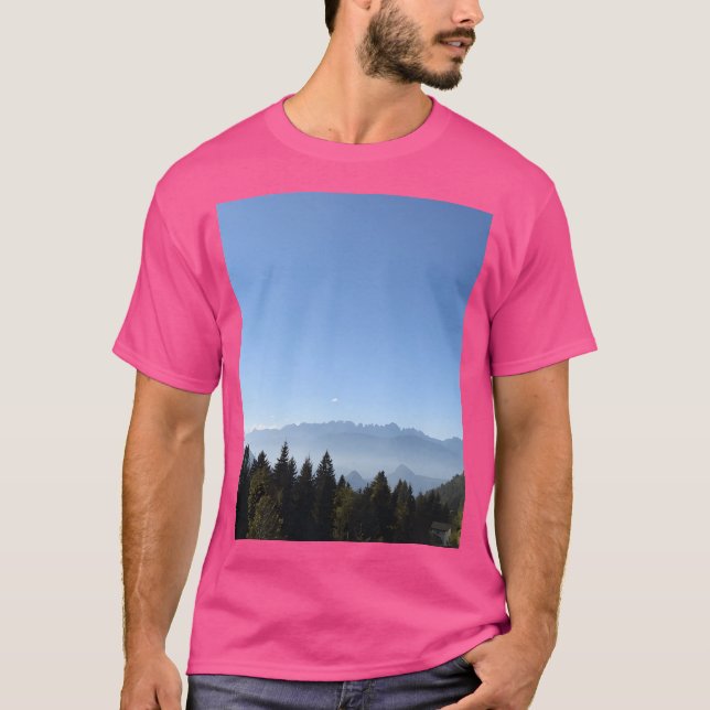 Mountain Skies Graphic T-Shirt (Front)