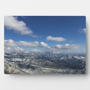 Mountain Snow Plaque