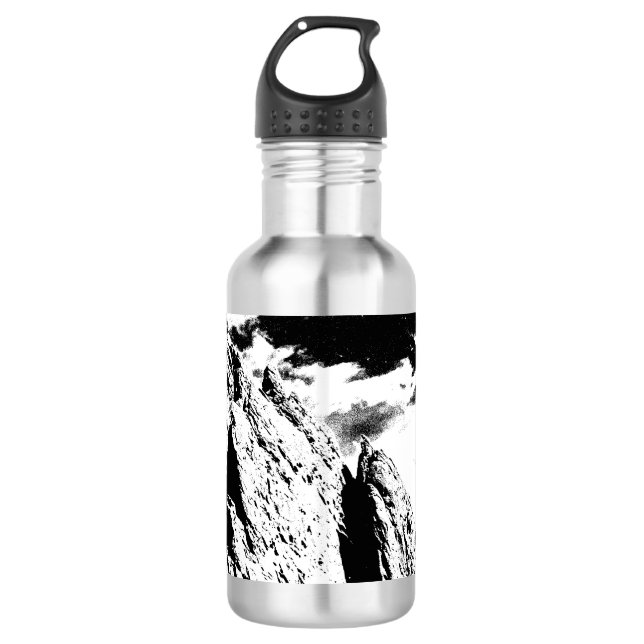 mountain spirit  532 ml water bottle (Front)