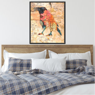 Mountain Spirits - Crow Canvas Print