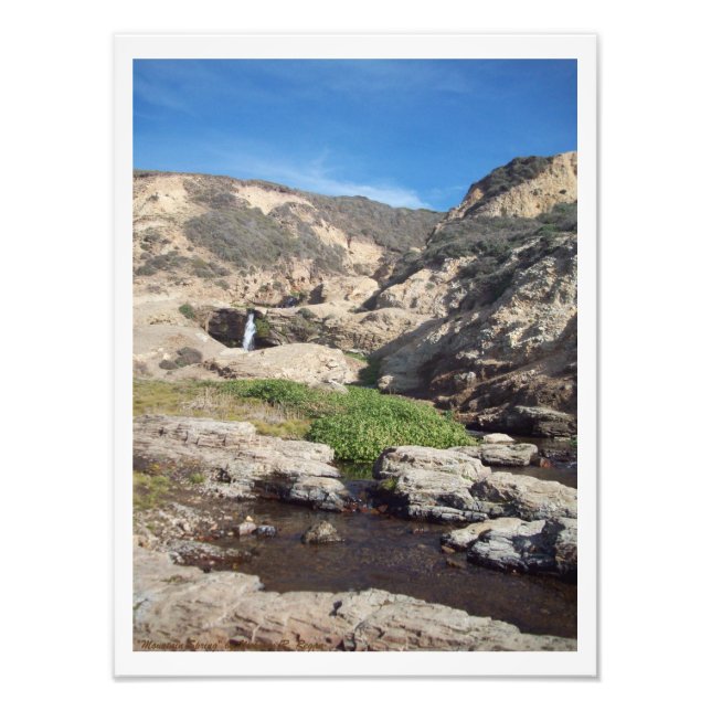 "Mountain Spring" Photo Print (Front)