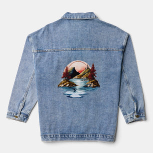 Mountain Stream Dream Denim Jacket