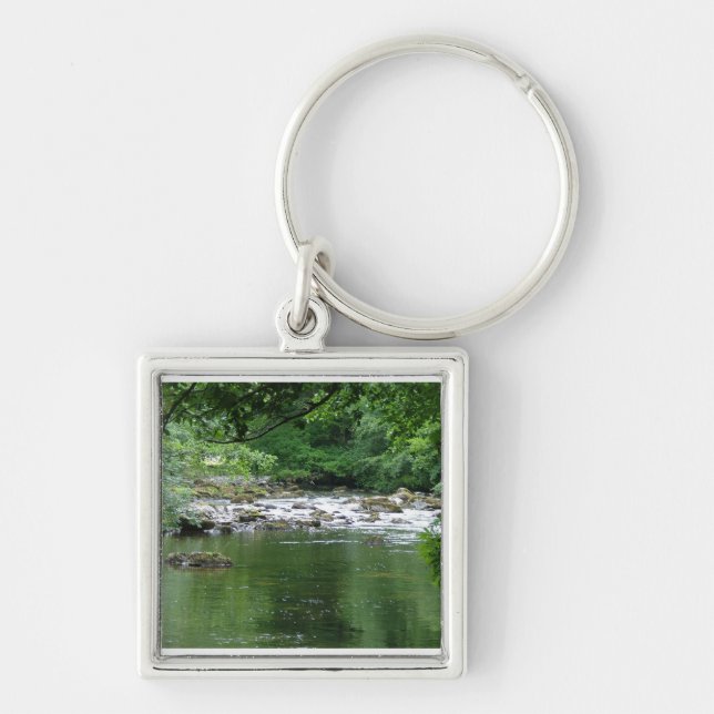 Mountain stream key ring (Front)